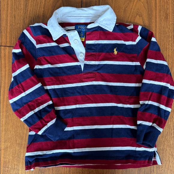 Bundle of 2 Ralph Lauren boys long sleeve shirts size 5 - Picture 4 of 5